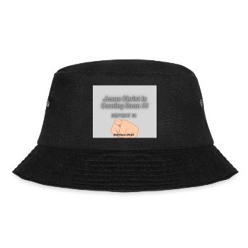 Jesus Christus kommt bald !! - Bucket Hat - Schwarz - Vorne - Lela (165cm)