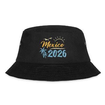 Mexiko 2026 - Bucket Hat - Schwarz - Vorne - Lela (165cm)