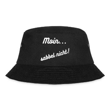 Heimatliebe Nord/ Moin - Bucket Hat - Schwarz - Vorne - Lela (165cm)