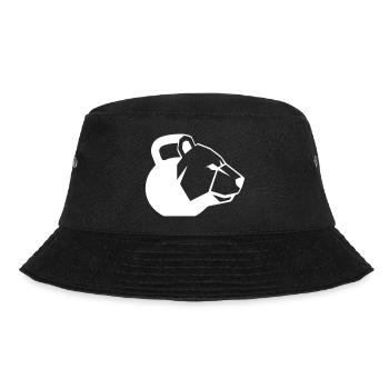 Bear Kettlebell Graphic Logo Dynamic - Bucket Hat - black - Front - Lela (165cm)