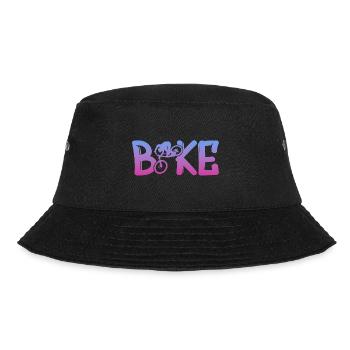 Biken Fahrrad Bmx - Bucket Hat - Schwarz - Vorne - Lela (165cm)
