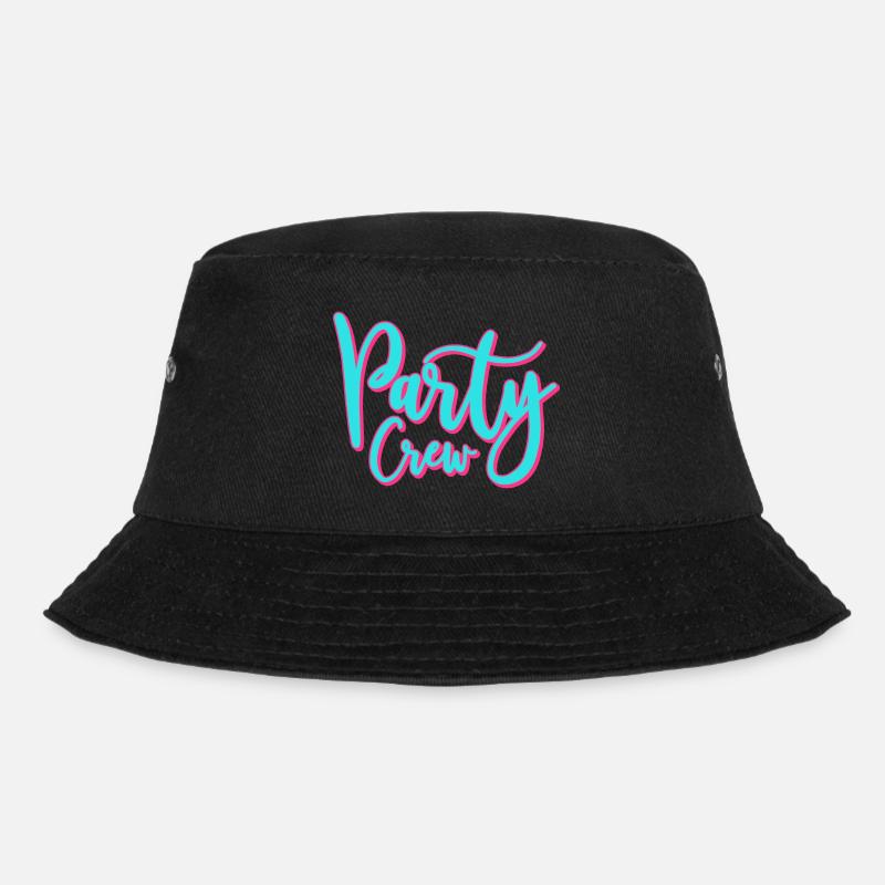 Partycrew Party Crew - Bucket Hat - Schwarz
