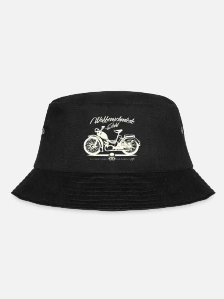 Simson SR2 - DDR Ostalgie Kultmoped - Bucket Hat - Schwarz