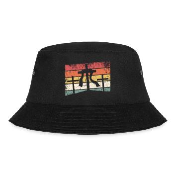 Jesus Christ - Christian Shirt - Cross - Bucket Hat - black - Front - Lela (165cm)