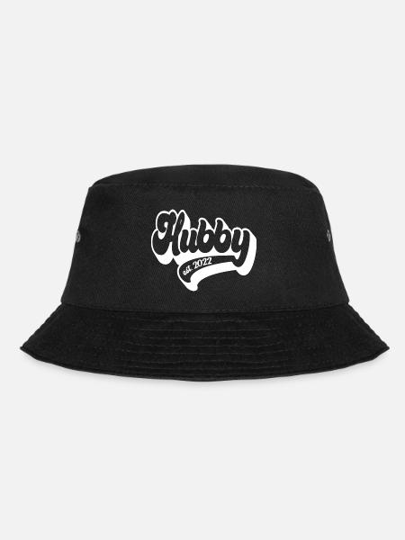 2022 - zukünftiger Ehemann, Verlobungspartei - Bucket Hat - Schwarz