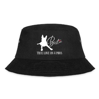Bostie true love on four paws - Bucket Hat - black - Front - Lela (165cm)