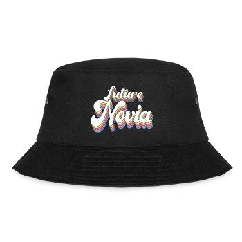 Future Novia Girlfriend Engagement Wedding Gift - Bucket Hat - black - Front - Lela (165cm)