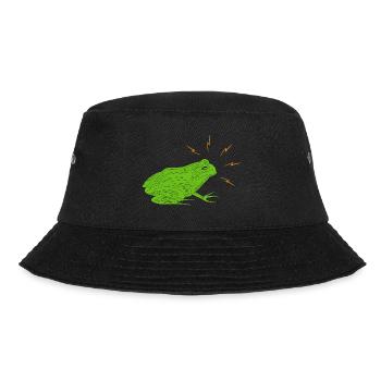 Frog - Bucket Hat - black - Front - Lela (165cm)