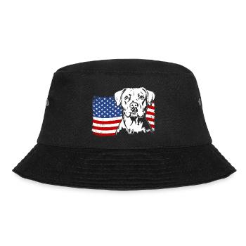 Dogue Argentin US Amérique Drapeau Chiens Wilsigns - Bob - noir - Devant - Lela (165cm)