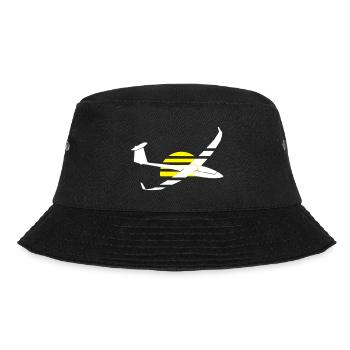 Glider Gliding Glider Glider - Bucket Hat - black - Front - Lela (165cm)