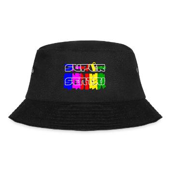 Super-Sentai - Bucket Hat - Schwarz - Vorne - Lela (165cm)