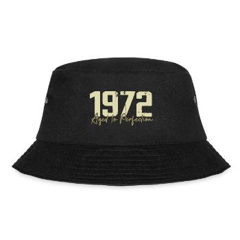 Original 1972 Retro 1972 Birthday Gift 1972 - Bucket Hat - black - Front - Lela (165cm)