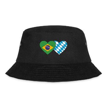 Brésil Bavière Drapeau Coeur utilisé - Bob - noir - Devant - Lela (165cm)