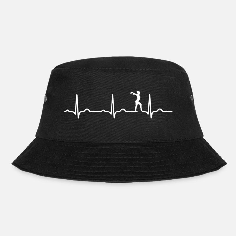 ECG HEARTBEAT BALLET Blanc - Bob - noir