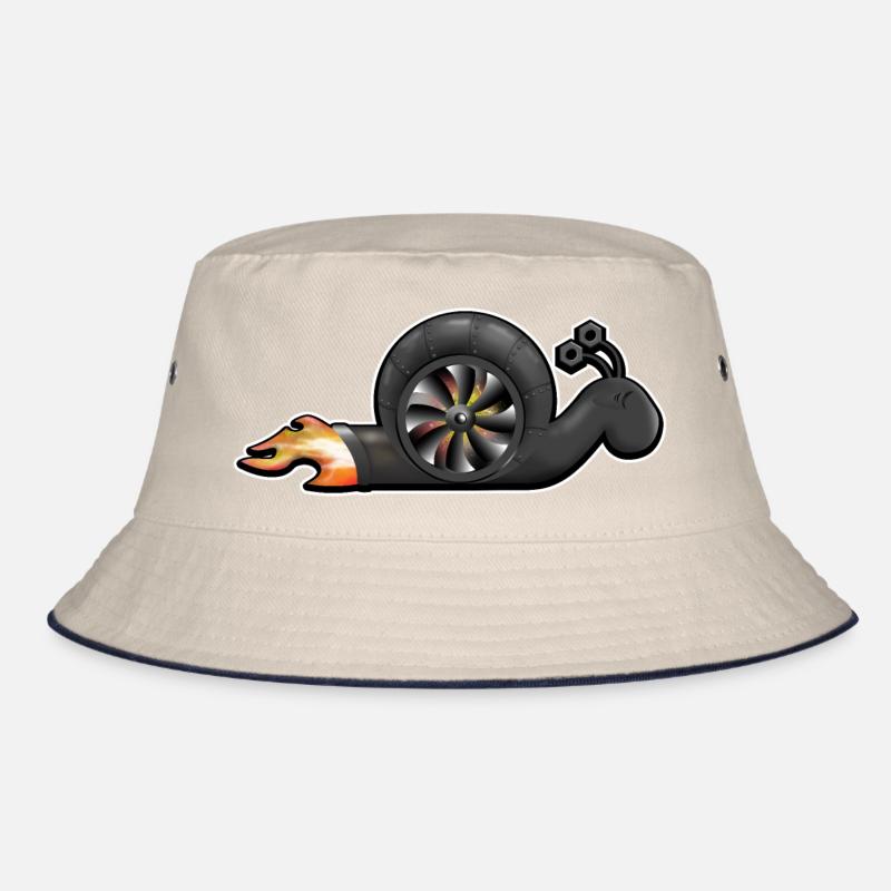 Escargot avec moteur turbo et feu Bob