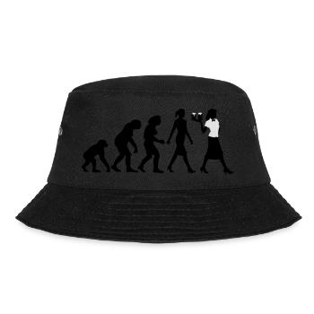 evolution_kellnerin_122013_a_2c - Bucket Hat - Schwarz - Vorne - Lela (165cm)
