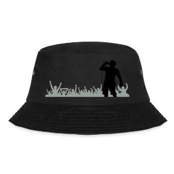 Sänger Band Fans - Bucket Hat - Schwarz - Vorne - Lela (165cm)