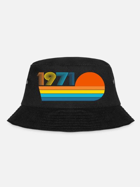Vintage 1971 Rétro 54ème Cadeau d’Anniversaire - Bob - noir