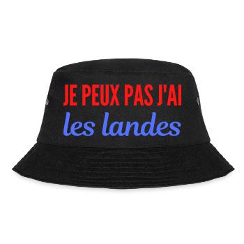 Je peux pas j'ai Les landes - Bob - noir - Devant - Lela (165cm)