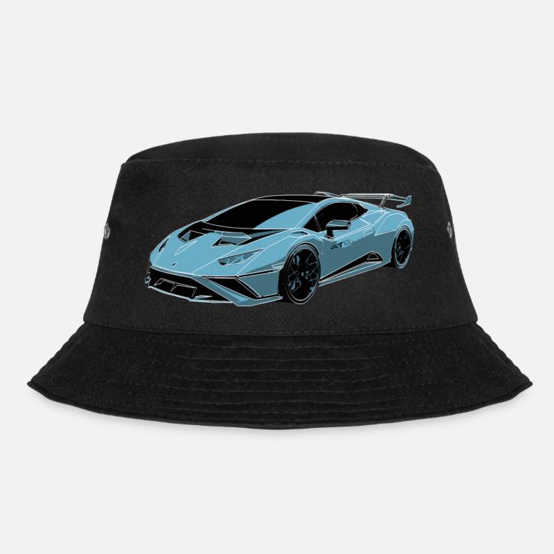 Voiture de sport bleu - Bob - noir