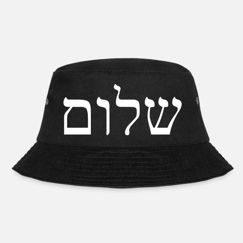 Shalom/Shalom - Bucket Hat - black