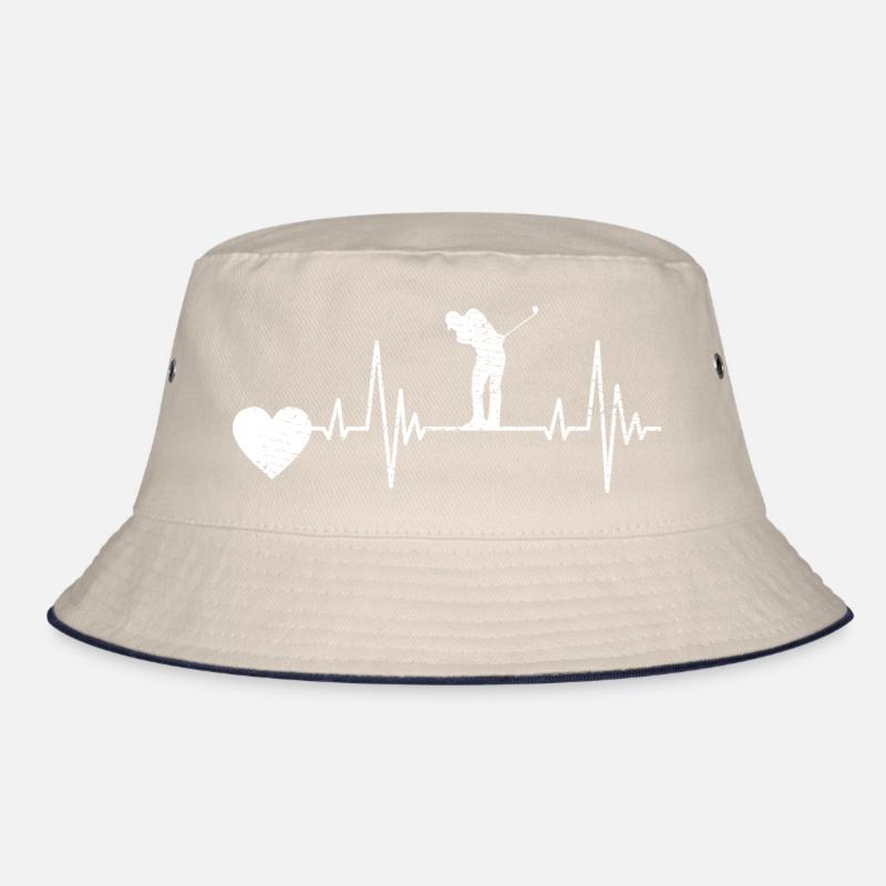 Golf saying golf ball golf club golf player Bucket Hat