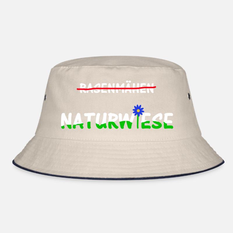 Contra Rasenmähen, pro Naturwiese Bucket Hat