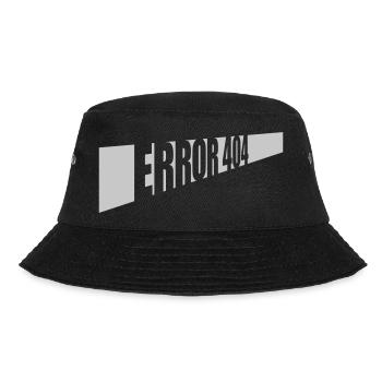 Connection Error 404 Network - Bucket Hat - black - Front - Lela (165cm)