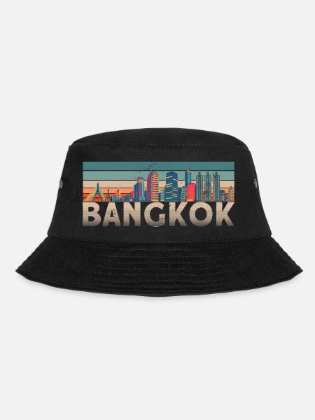 Thailand - Bucket Hat - Schwarz