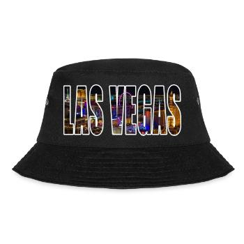 LAS VEGAs - Bucket Hat - Schwarz - Vorne - Lela (165cm)