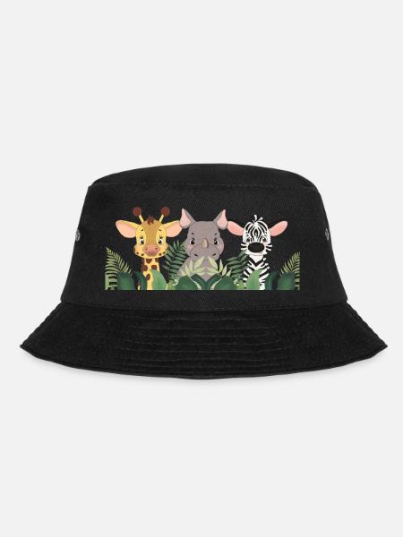 Wildlife - Bucket Hat - black