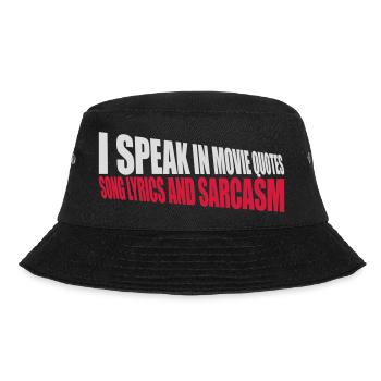 parler des paroles et du sarcasme - Bob - noir - Devant - Lela (165cm)