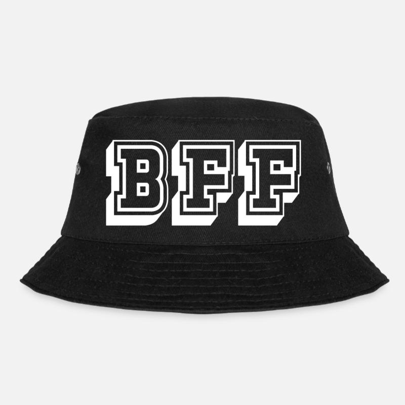 BFF Tshirt blanc - Bob - noir