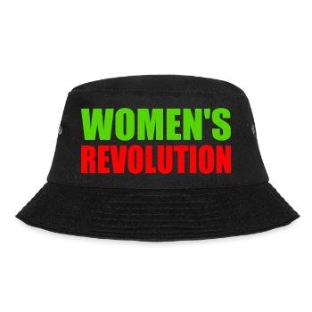 Womens revolution - Bucket Hat - Schwarz - Vorne - Lela (165cm)