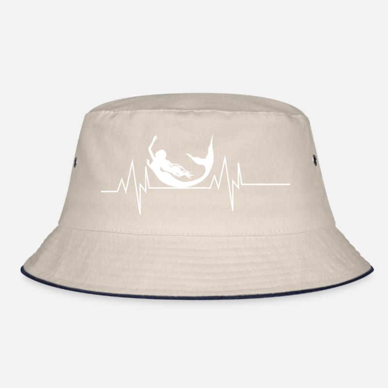 Meerjungfrau Herzschlag Bucket Hat