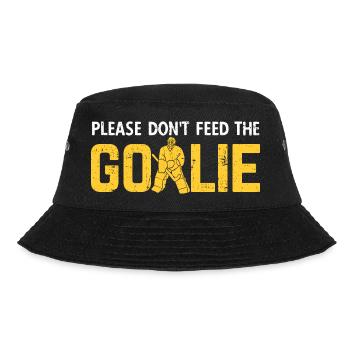 Eishockey - Bucket Hat - Schwarz - Vorne - Lela (165cm)
