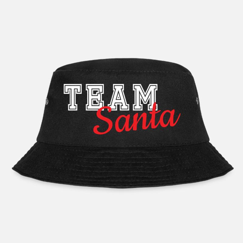 Team Santa - Bucket Hat - Schwarz