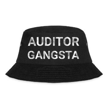 Auditor Gangsta - Bucket Hat - black - Front - Lela (165cm)