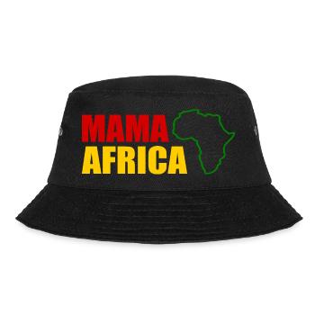 Mama africa - Bucket Hat - Schwarz - Vorne - Lela (165cm)