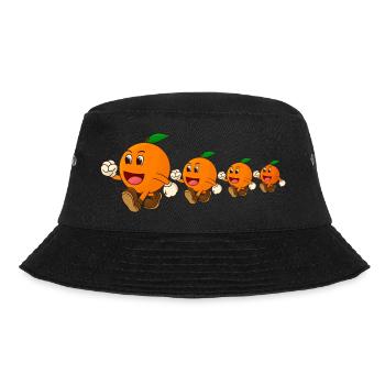 Orange Duck March Funny Orange Family - Bob - noir - Devant - Lela (165cm)