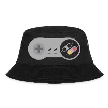 Controller - Bucket Hat - Schwarz - Vorne - Lela (165cm)