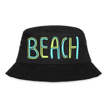 Beach 13 - Bucket Hat - Schwarz - Vorne - Lela (165cm)