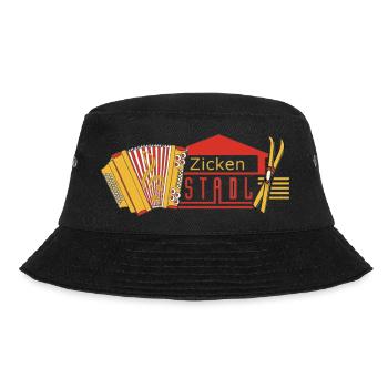 Zickenstadl - Bucket Hat - Schwarz - Vorne - Lela (165cm)