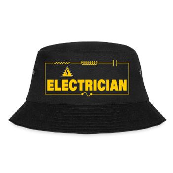 ELECTRICIAN - Bucket Hat - black - Front - Lela (165cm)