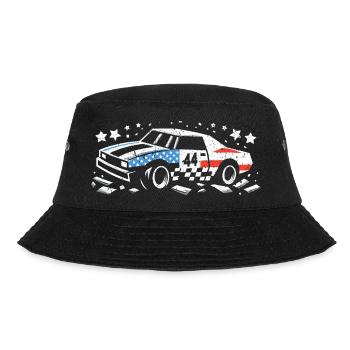 Cool Demolition Derby Season Gift - Bucket Hat - black - Front - Lela (165cm)