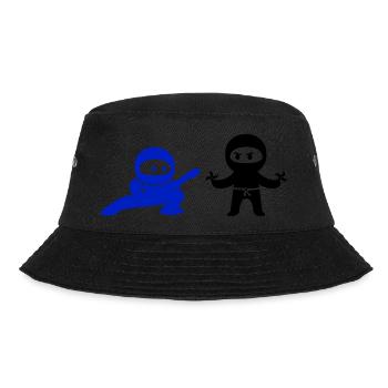 Ninjas - Bucket Hat - black - Front - Lela (165cm)