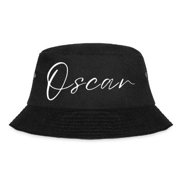 T-shirt au nom Oscar cadeau pour hommes - Bob - noir - Devant - Lela (165cm)