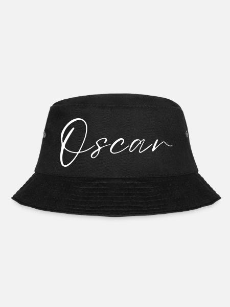 T-shirt au nom Oscar cadeau pour hommes - Bob - noir