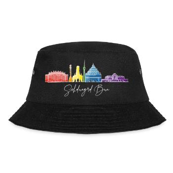 Stuttgart Bua - Bucket Hat - Schwarz - Vorne - Lela (165cm)