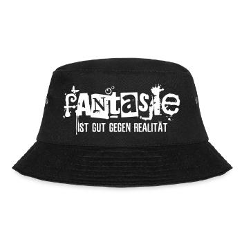 Fantasy is good against reality - Bucket Hat - black - Front - Lela (165cm)